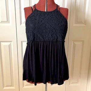 TORRID Size 1 Lace Front Tank